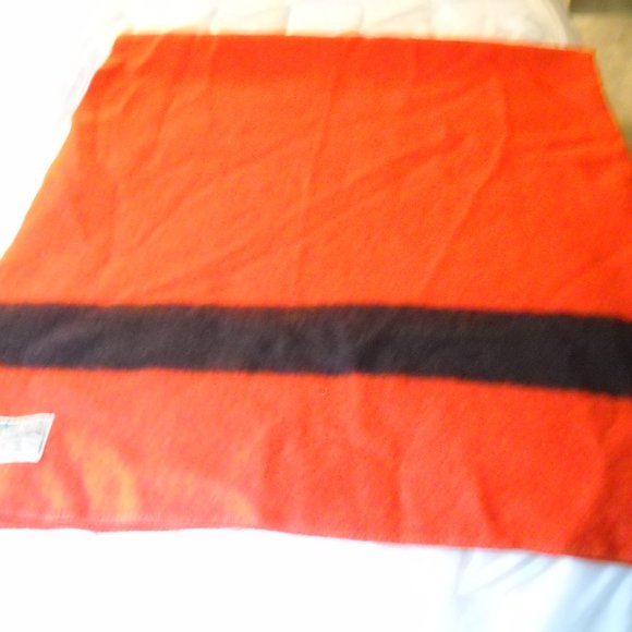 Vintage ORRLASKIN Wool Blanket 66 X 83